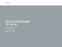 Tablet Screenshot of dvision.org